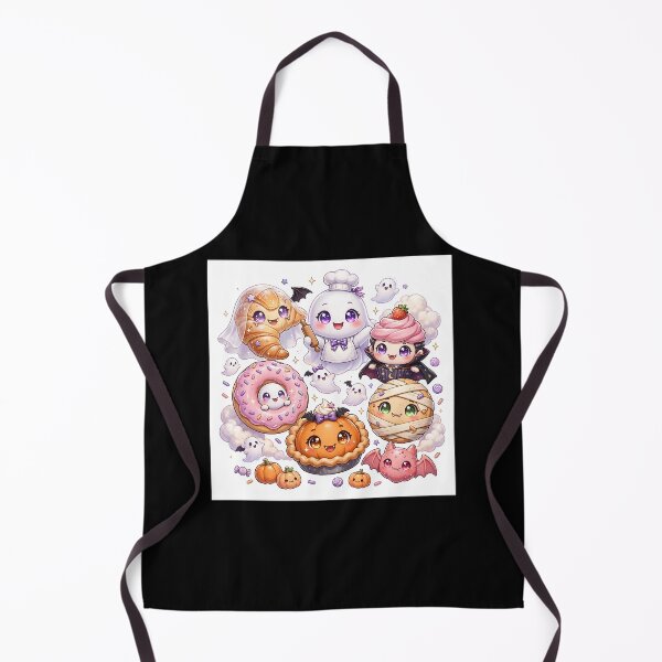 Item preview, Ghost Bakery After Dark | Cute Kawaii Halloween Dessert Characters designed and sold by SmartyWonders.