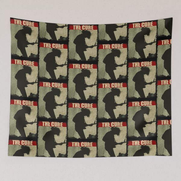Item preview, The Cure Gothic Post Punk Silhouette Design designed and sold by Rowephoeniart.