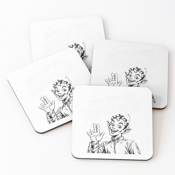 Item preview, Dont Play With Super Glue Funny Retro Alien Hand Gesture Sci Fi Graphic designed and sold by ZaDonShop.
