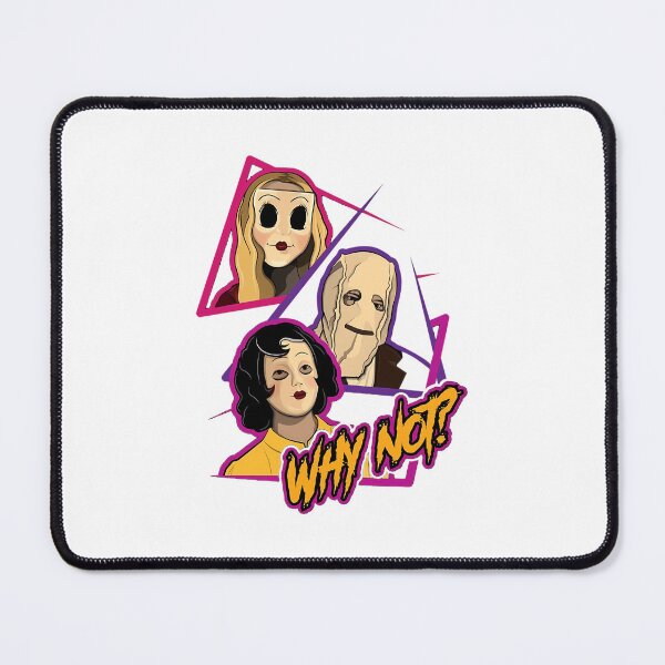Item preview, Masked Trio Horror Characters Why Not designed and sold by MaviseCharest.