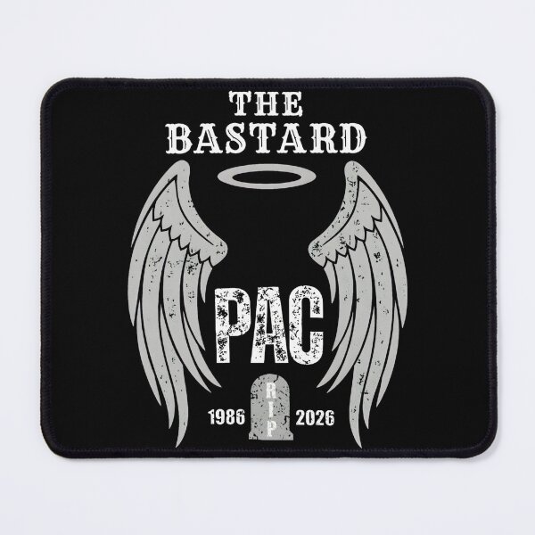 Item preview, The Bastard RIP- PAC tribute designed and sold by DogWorldArt.