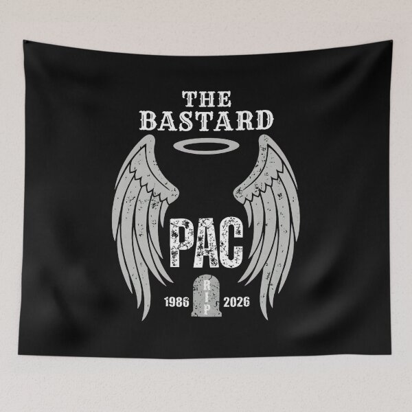 Item preview, The Bastard RIP- PAC tribute designed and sold by DogWorldArt.