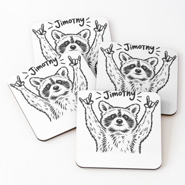 Item preview, Jimothy Raccoon funny meme designed and sold by ViolettaGlass.