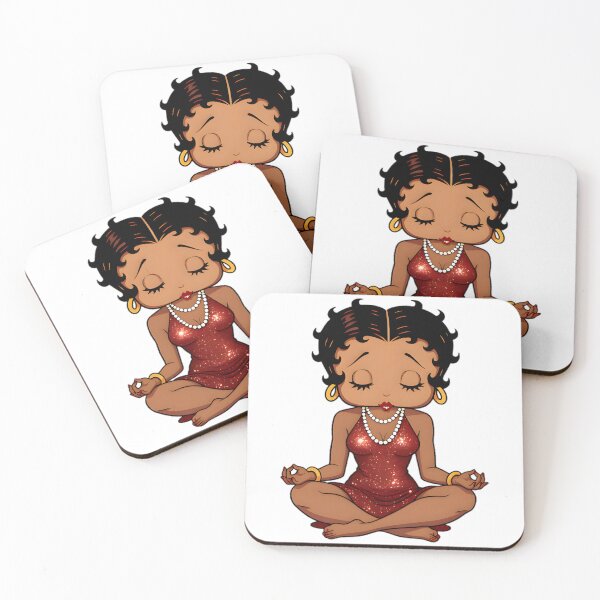 Item preview, Betty Boop Meditating Meme Cartoon designed and sold by ChickCharm.