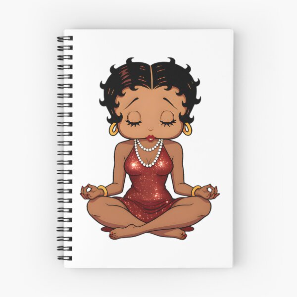 Item preview, Betty Boop Meditating Meme Cartoon designed and sold by ChickCharm.