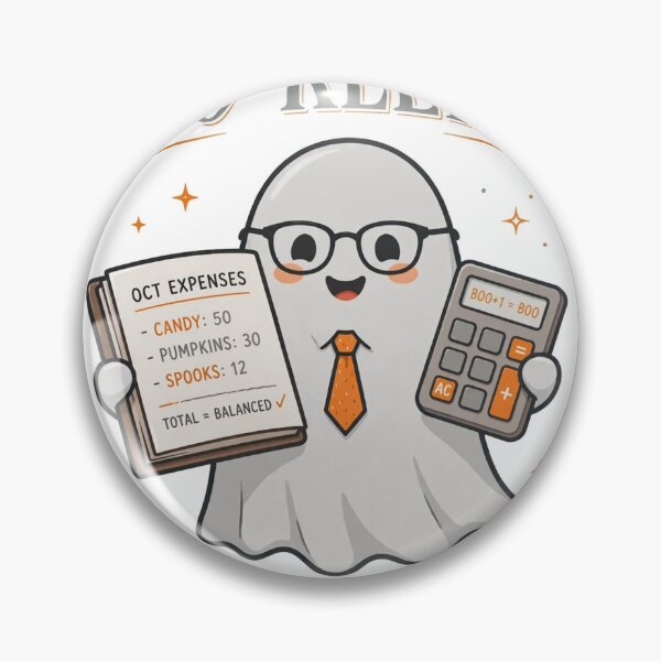 Item preview, Boo-Keeper Funny Accountant Halloween Shirt designed and sold by DripyDesigns.
