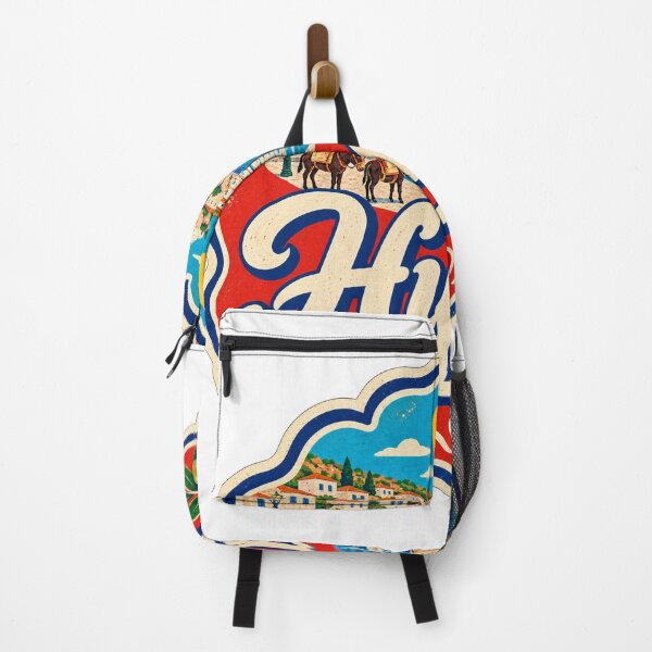 Item preview, Hydra Greece Travel Souvenir Painted Mediterranean Sign designed and sold by VisualArtsOasis.