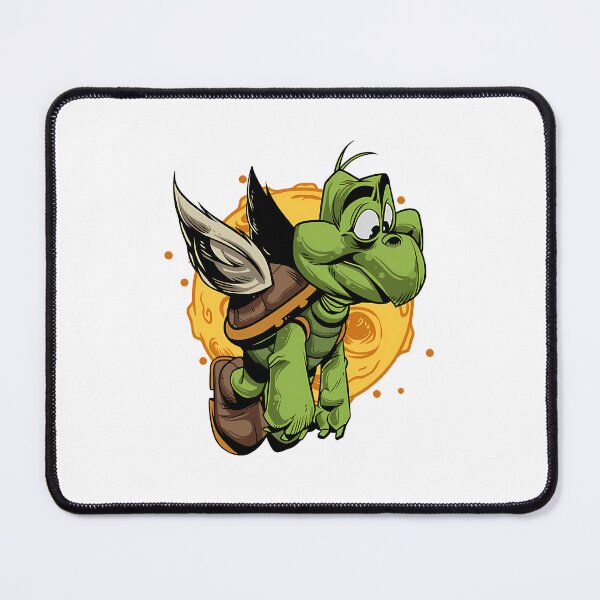 Item preview, Green Flying Turtle With Wings Moon designed and sold by MaviseCharest.
