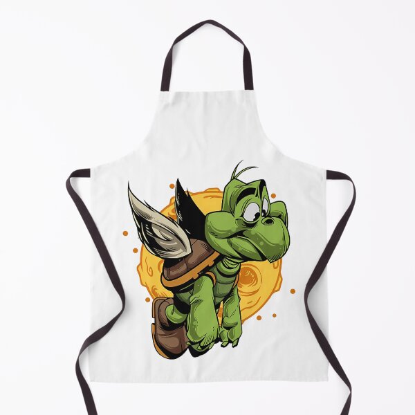 Item preview, Green Flying Turtle With Wings Moon designed and sold by MaviseCharest.
