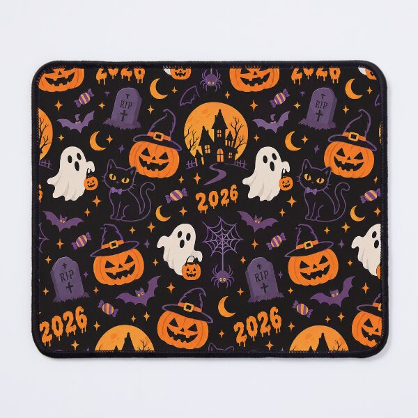 Item preview, Purple-themed Halloween pattern  designed and sold by Aknafi.