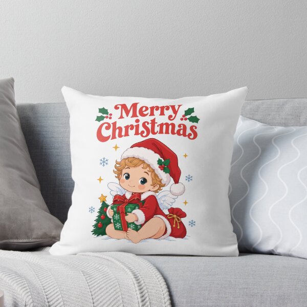 Item preview, Cherub Christmas Angel Cute Holiday designed and sold by mraihan.