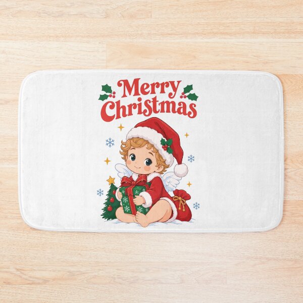 Item preview, Cherub Christmas Angel Cute Holiday designed and sold by mraihan.