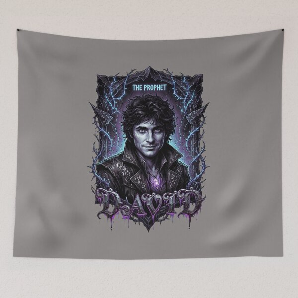 Item preview, D-AVID Portrait Retro Graphic Apparel Design-4 designed and sold by AnnChristi1.