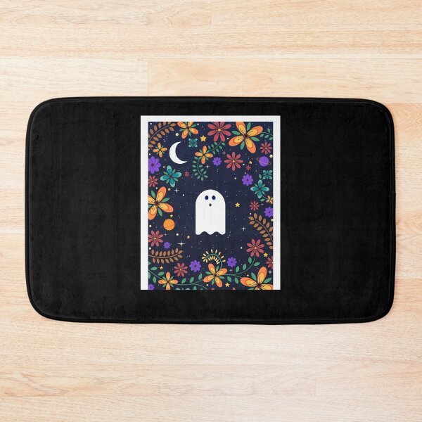 Aperçu de l'œuvre Décoration d'Halloween : Fantôme mignon et effrayant créée et vendue par mollesmaauslam.