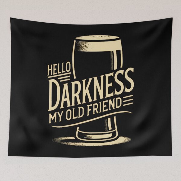 Item preview, hello darknes my old friend oversized designed and sold by RosaAlva1.