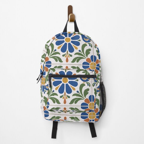 Item preview, Talavera Tile Seamless Pattern | Mexican Talavera Hand Painted Blue and Yellow Tiles designed and sold by StickyGuys.