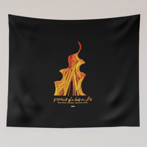 Item preview, Portrait Of A Lady On Fire Artistic Flame Art designed and sold by ajengjung.