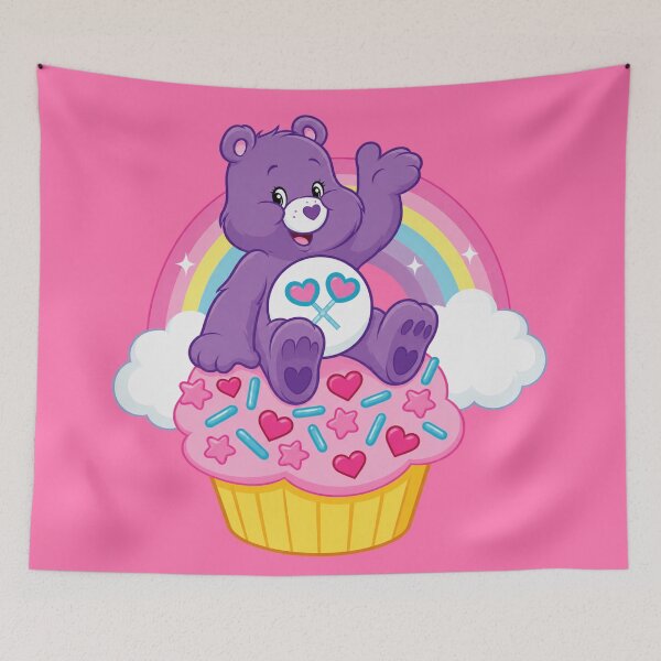 Item preview, Care Bear sitting on a cupcake designed and sold by JarquinDD.