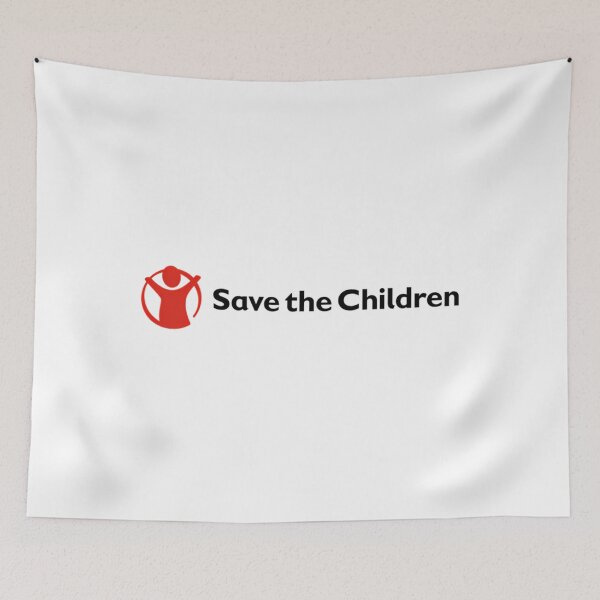 Item preview, Save The Children Red Human Figure Charity designed and sold by TamaraWithro8.