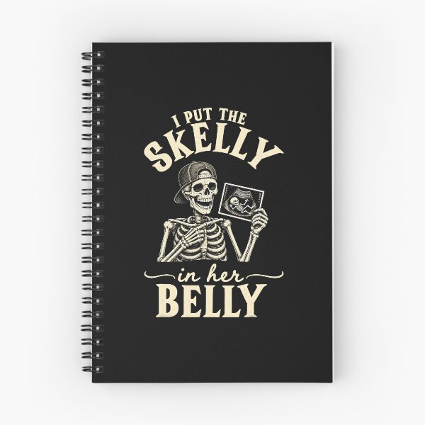 Item preview, I Put The Skelly In Her Belly Pregnancy Halloween Humor designed and sold by khdmalakarak.