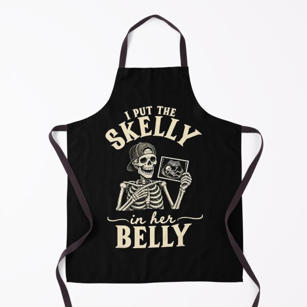 Item preview, I Put The Skelly In Her Belly Pregnancy Halloween Humor designed and sold by khdmalakarak.