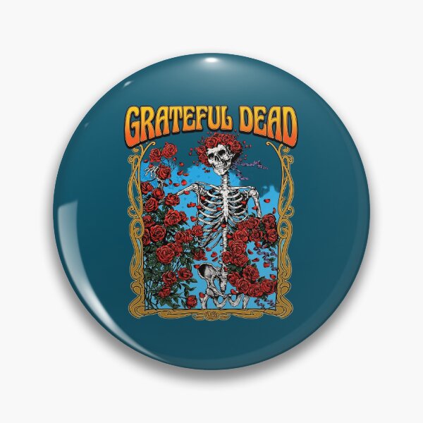 Item preview, Grateful Dead Rose Skeleton Poster designed and sold by HouzOfStyles.