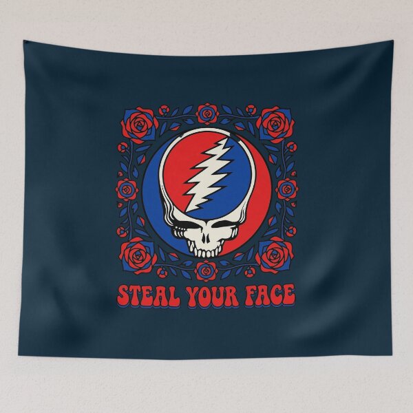 Item preview, Steal Your Face American Beauty Skull designed and sold by HouzOfStyles.