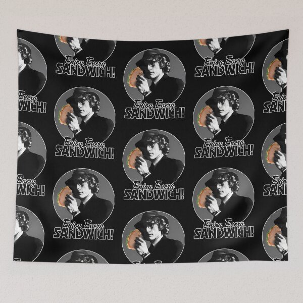 Item preview, Enjoy Every Sandwich Poster Rock Music designed and sold by ZaneMorissette.