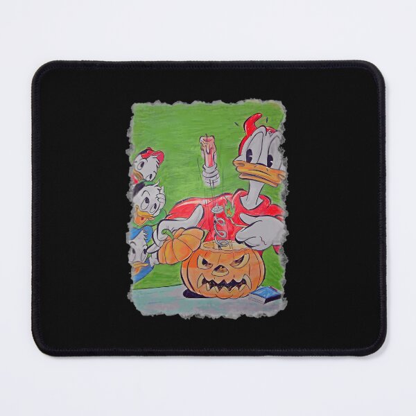 Item preview, Retro Duck Character Carving Halloween Pumpkin designed and sold by TimAOchoa.