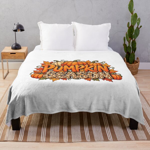 Item preview, Pumpkin Season Lettering with Leopard Print Details designed and sold by skyartdesign.