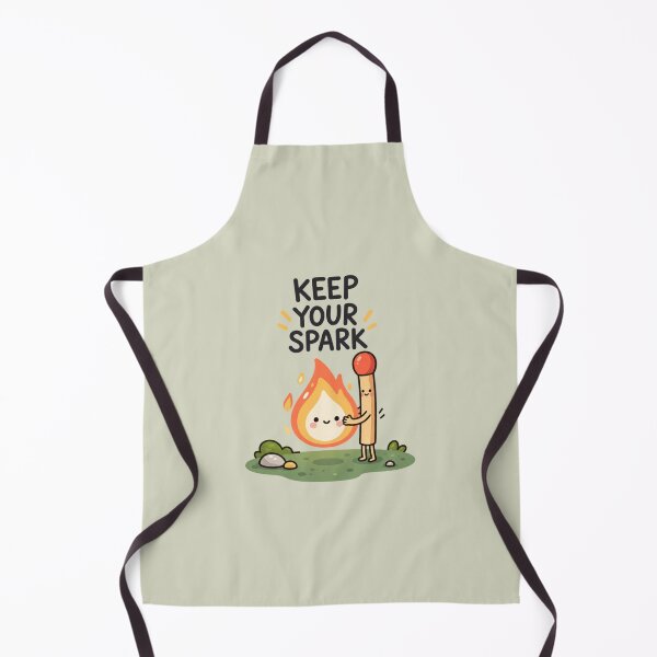 Item preview, Keep Your Spark | Cute Matchstick Motivation & Inspirational Art designed and sold by MrDev.