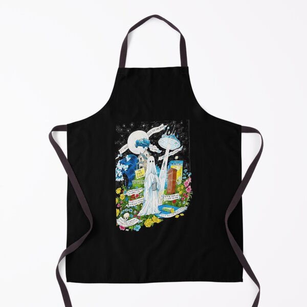 Item preview, Indie Aesthetic Bed Sheet Ghost UFO Collage designed and sold by TimAOchoa.