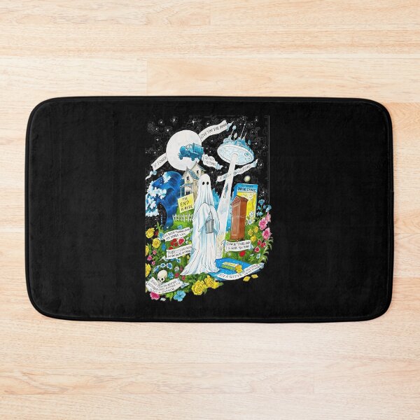 Item preview, Indie Aesthetic Bed Sheet Ghost UFO Collage designed and sold by TimAOchoa.