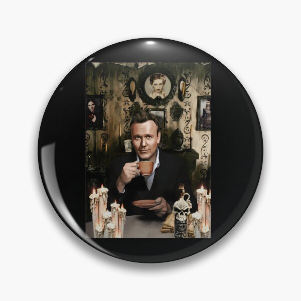 Item preview, Retro Gentleman Drinking Tea Skull Bottle Decor designed and sold by TimAOchoa.