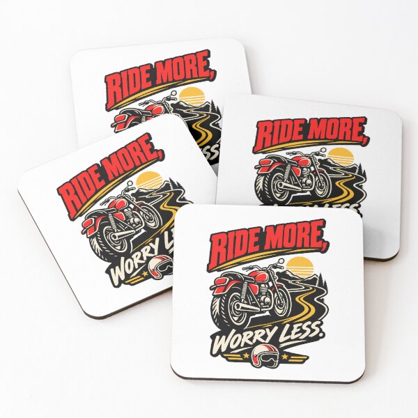 Item preview, Ride More Worry Less Motorcycle  designed and sold by RAS-77.
