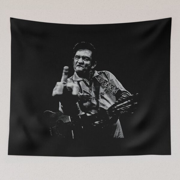 Item preview, johnny cash finger designed and sold by StyleJV.