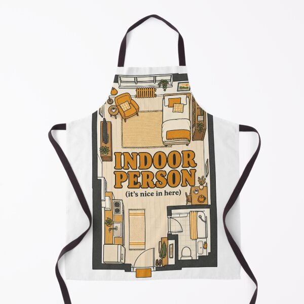 Item preview, Indoor Person Its Nice in Here Funny Homebody Design designed and sold by ys96.