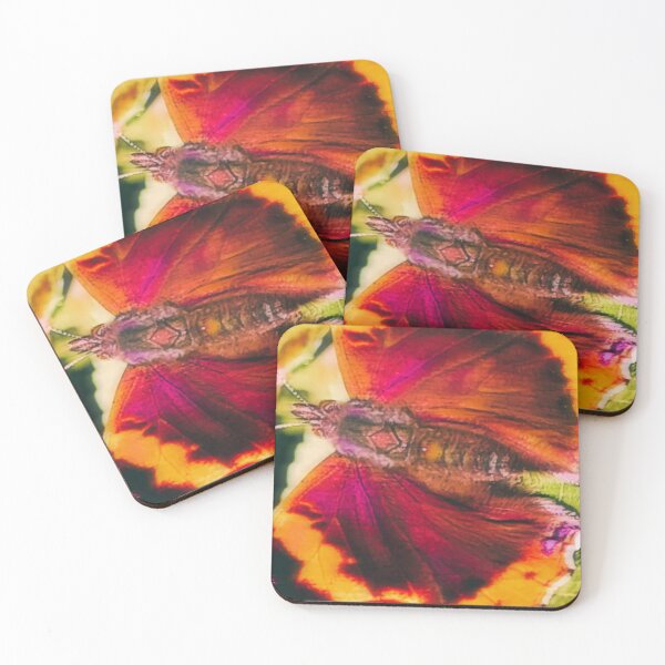 Item preview, Fire Butterfly Macro Fine Art Painting designed and sold by SullyLovejones.