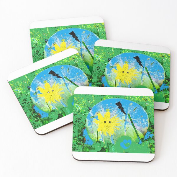 Item preview, Illustrated Sun Collage Pop Art designed and sold by HyunBonilla.