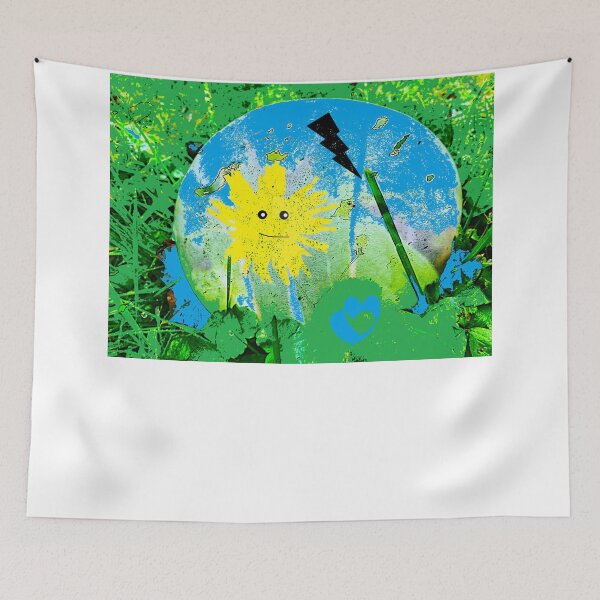 Item preview, Illustrated Sun Collage Pop Art designed and sold by HyunBonilla.
