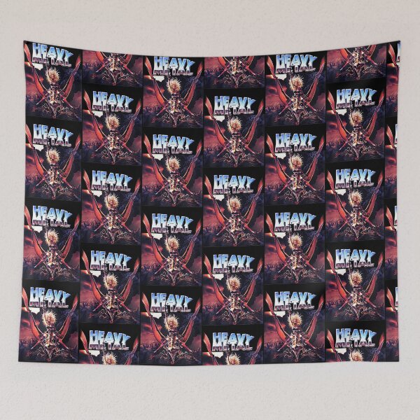 Item preview, Retro Dark Fantasy Flying Dragon Warrior Art designed and sold by TimAOchoa.