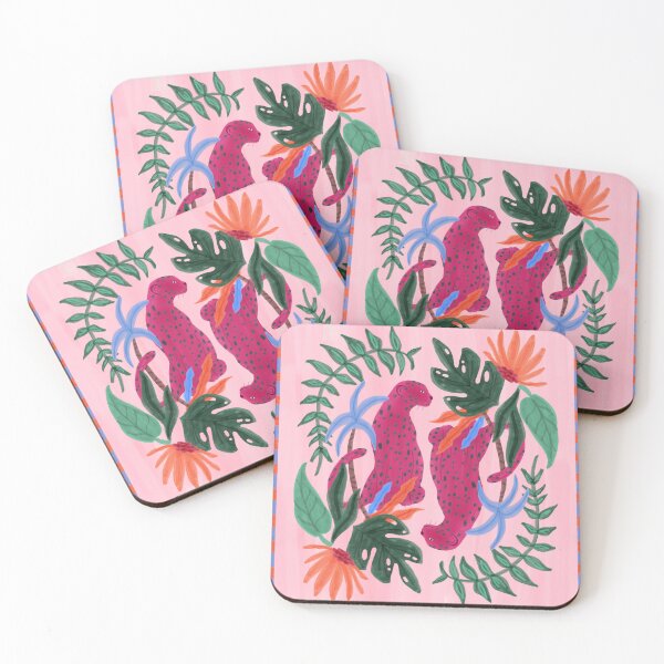 Item preview, Pink Cheetah Jungle Vibes designed and sold by Mizzy-star.