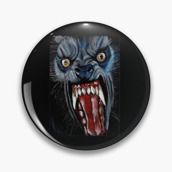 Item preview, Angry Growling Werewolf Monster Close Up Painting designed and sold by TimAOchoa.