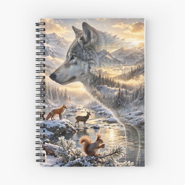 Item preview, Spirit of the Winter Wilderness designed and sold by DreamyWallVibes.