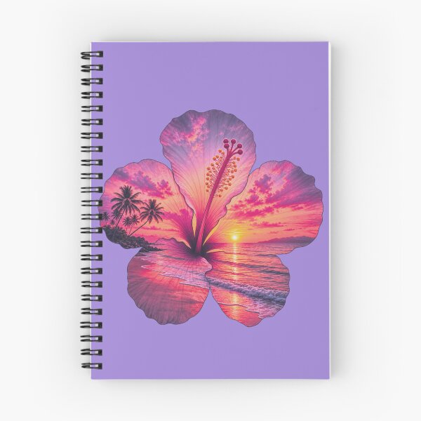 Item preview, Hibiscus Tattoo Outline Beach Sunset Background Vacation Vibes Beach Lovers Gift designed and sold by JaymeOctober.