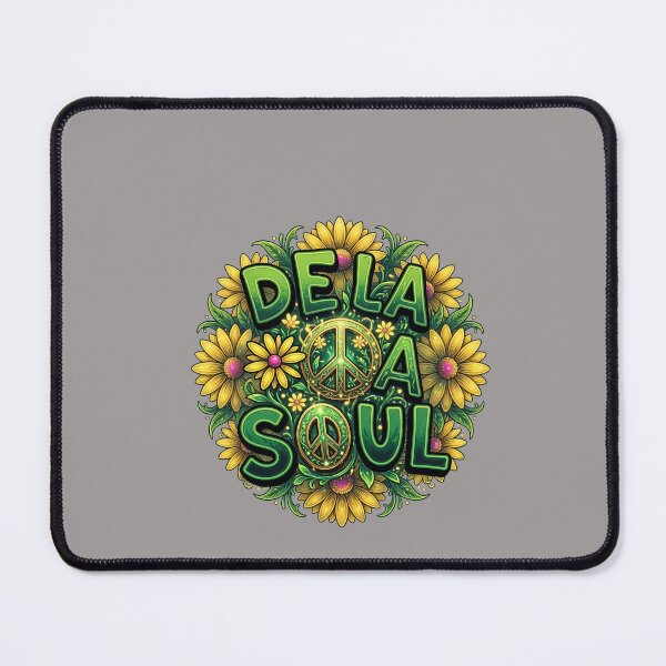 Item preview, DE LA SOUL Style Retro Flower Peace Graphic-6 designed and sold by VeronikaRei.
