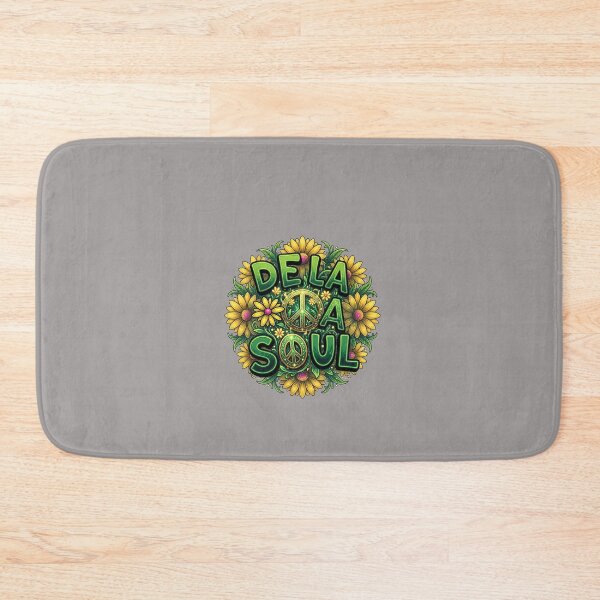 Item preview, DE LA SOUL Style Retro Flower Peace Graphic-6 designed and sold by VeronikaRei.