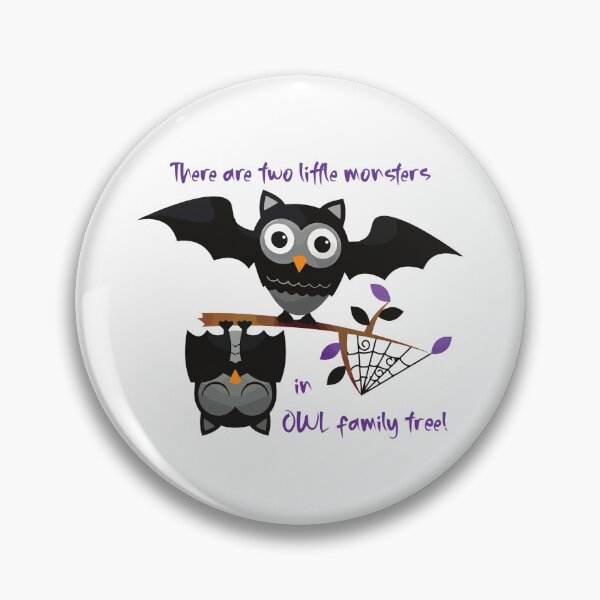 Item preview, Two…in OWL Family Tree (on White) designed and sold by PawsitiveMum3.