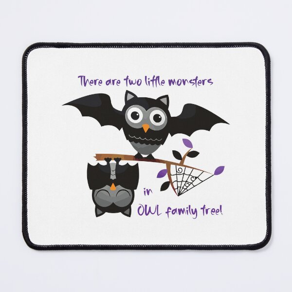 Item preview, Two…in OWL Family Tree (on White) designed and sold by PawsitiveMum3.
