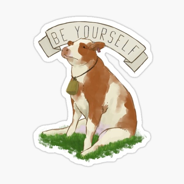 Item preview, This is Important - Cow Sitting Like a Dog Illustration designed and sold by stilo29.